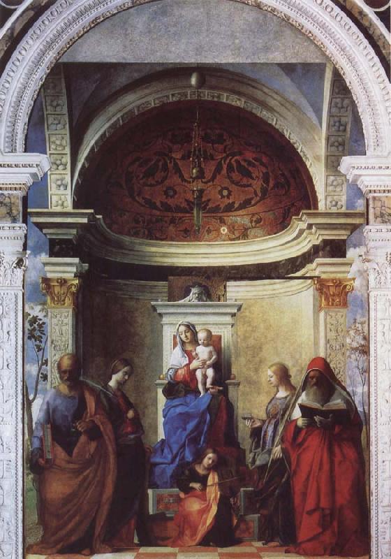 Giovanni Bellini Saint Zaccaria Altarpiece china oil painting image